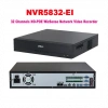 DAHUA  NVR5832-EI, 32Kanal, 32Mpix, H265+, 8 HDD Desteği, 1080P Kayıt, 384Mbps Bant Genişliği, 2 Port GigaBit Lan, RAID 0/15/6/10, NVR