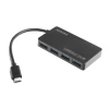 DARK Connect Master DK-AC-USB31X4 4port USB3.1-TYPE-C Siyah USB Çoklayıcı Hub