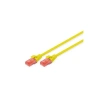 DIGITUS 1m CAT6 Utp DK-1617-010/Y Sarı Patch Kablo (10lu Paket)