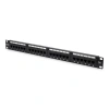 DIGITUS 1U 24port Cat6 Utp Bakır Patch Panel DN-91624U