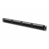 DIGITUS 1U 24port Cat6 Utp Bakır Patch Panel DN-91624U-CR