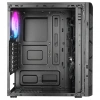 EVEREST CREST-V1, Mesh, PSU Yok, 4x12cm RGB Fan, Temperli Cam Yan Panel, ATX, GAMING KASA