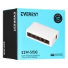 Everest EVERLINK ESW-515G 5 Port  Gigabit Ethernet Masaüstü Ethernet Switch