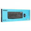 EVEREST KM-3335, Siyah, 2.4Ghz Kablosuz, Türkçe Q, Multimedya, Klavye Mouse Set