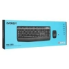 Everest KM-3335 Siyah Ikisi bir arada 2 in 1 Kablosuz Q Multimedia Klavye + Mouse Set