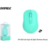 Everest SM-300 Usb Yeşil 4D Optik Süper Sessiz Alkalin Pil Kablosuz Mouse
