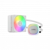GAMDIAS AURA GL120 V2 WH, White Edition, 120mm,  RGB, 1 Fanlı, CPU Sıvı Soğutma