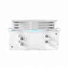 GAMDIAS BOREAS E1-410 WH, White Edition, 120mm, CPU Kule Tipi Hava Soğutma, Doğrudan Temas Teknolojisine Sahip 4 adet Gelişmiş Bakır Isı Borusu (AMD AM4-AM5 ve INTEL Tüm işlemciler ile uyumlu)
