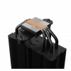 GAMDIAS BOREAS E2-410, Black Edition, 120mm, CPU Kule Tipi Hava Soğutma, Doğrudan Temas Teknolojisine Sahip 4 adet Gelişmiş Bakır Isı Borusu (AMD AM4-AM5 ve INTEL Tüm işlemciler ile uyumlu)
