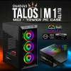 GAMDIAS TALOS M1 Elite, 750W, 80+ Bronze, Tempered Glass, ARGB, ATX GAMING KASA