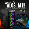 GAMDIAS TALOS M1 Elite, 750W, 80+ Bronze, Tempered Glass, ARGB, ATX GAMING KASA