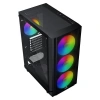 GAMEBOOSTER 600W CASTLE A651B GAMING MID-TOWER PC KASASI