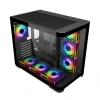 GAMEBOOSTER 850W 80+ BRONZE GB-G2852B-850W 7-FANLI GAMING MID-TOWER PC KASASI