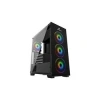 GameboosterGB-PE05B 600w 80+ USB3.0 Full Siyah Tempered Glass RGB Fanlı kasa