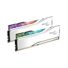 GSKILL 32GB (2X 16GB) DDR5 6400MHZ CL30 RGB DUAL KIT PC RAM TRIDENT Z5 ROYAL SILVER F5-6400J3039G16GX2-TR5S