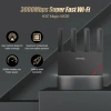 H3C Magic NX30, Dual Band, WiFi 6, 3000Mbps, 4Port GigaBit, 4ad Anten, Masaüstü, Router, Access Point