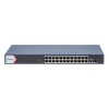 HIKVISION 24port 230w FULL PoE DS-3E1526P-EI/M GIGABIT 1X-UPLINK,1XSFP Yönetilemez Switch Metal