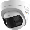 HIKVISION 6MP DOME 2,8mm DS-2CD1367G2HP-LIUF/SL IP Güvenlik Kamera Çift Lensli Color,Çift Yönlü Ses, IP67