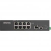 HIKVISION 8port FULL PoE DS-3T0310HP 10/100 1X SFP Yönetilemez Switch (Adaptör Yok)