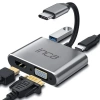 INCA ITPC-06T 0.15metre TYPE-C - HDMI_VGA(D) Görüntü Adaptörü Gümüş 100W