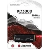 Kingston 2TB KC3000 7000MB-7000MB-S PCIe 4.0 NVMe M.2 SSD Disk SKC3000D-2048G