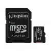KINGSTON SDCS2/256GB, CANVAS, V30, CL10, 100Mb/s, MicroSD Kart Bellek (SD Adaptörlü)