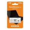 KIOXIA 256gb USB 3.2 U301 LU301W256GG4 Siyah Taşınabilir Bellek