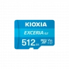 KIOXIA 512GB ExceriaG2, LMEXL512GG2 U1 V30 4K,  CL10, 100Mb/s, MicroSD Kart Bellek (SD Adaptörlü)