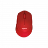 LOGITECH 910-004911, M330 Kırmızı, USB Nano 2,4G Kablosuz, 1000dpi, Optik, 3 Tuşlu, 24ay Pil Ömrü, Sessiz Mouse