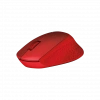 LOGITECH 910-004911, M330 Kırmızı, USB Nano 2,4G Kablosuz, 1000dpi, Optik, 3 Tuşlu, 24ay Pil Ömrü, Sessiz Mouse