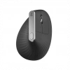 LOGITECH 910-005448, MX VERTICAL, Siyah, Bluetooth, 4000dpi, Lazer, 4 Tuşlu, USB-C den şarj edilebilir, Dikey Ergonomik Mouse