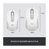 Logitech 910-006238 M650 L Signature Kablosuz Beyaz El Tam Boyutlu Mouse
