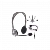 LOGITECH H110, 981-000271, 3,5mm Jac, Çağrı Merkezi, Ofis, Toplantı, Konuşmacı Tipi, Microfonlu Kulaklık
