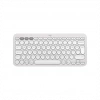 LOGITECH K380S, Pebble Keys 2,  Beyaz, 920-011860, Bluetooth, Türkçe, Q, Multimedya, Mini Klavye