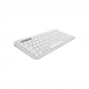 LOGITECH K380S, Pebble Keys 2,  Beyaz, 920-011860, Bluetooth, Türkçe, Q, Multimedya, Mini Klavye