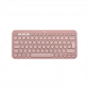 LOGITECH K380S, Pebble Keys 2,  Rose, 920-011861, Bluetooth, Türkçe, Q, Multimedya, Mini Klavye