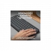 LOGITECH K380S, Pebble Keys 2,  Siyah, 920-011859, Bluetooth, Türkçe, Q, Multimedya, Mini Klavye