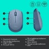 LOGITECH M171 Kablosuz Mouse-Bluegrey 910-006866