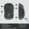 LOGITECH MK295 Kablosuz Q Trk Sessiz Siyah Multimedya Klavye - Mouse Set 920-009804