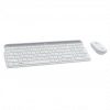 LOGITECH MK470 Beyaz, 920-009436, Kablosuz, Türkçe Q, Klavye Mouse Set