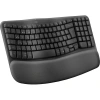 Logitech Wave Keys Kablosuz Klavye Q TR Siyah 920-012311