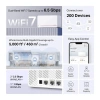 MERCUSYS HALO H37BE (2-Pack) WIFI7 BE6500 DUAL BAND ROUTER 2-li paket