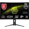 MSI 31.5 VA MAG 321CUPDF 0.5MS 160HZ HDMI-DP KAVISLI GAMING MONİTÖR 3840X2160