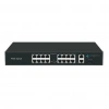 ODS 16port +2 UPLINK 200w FULL PoE 08ODS-16P2U1S-200 10/100 1X SFP Yönetilemez Switch