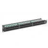 ODS 1U 50PORT Patch Panel CAT3 UTP RAC SLIDING SİYAH 10C-SB1U50PCAT3-RL1A