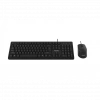 PHILIPS SPT6234B, Siyah, Türkçe Q, USB Kablolu, Klavye Mouse Set
