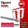 QPORT CAT6 Utp 23AWG Gri 305m Kablo Q-CAT6Y