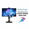 QUADRO EXPANSE AI B424 14165, i5-14400, 23,8" FHD Ekran, 16Gb Ram, 512Gb SSD, Pivot, Paylaşımlı VGA, Free Dos All In One PC