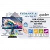 QUADRO EXPANSE AI B424 14165, i5-14400, 23,8" FHD Ekran, 16Gb Ram, 512Gb SSD, Pivot, Paylaşımlı VGA, Free Dos All In One PC