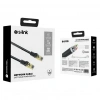 S-LINK MM-CAT701, CAT7, Patch, 1Mt, Gold Uçlu,   FTP, CCA, Ağ Bağlantı Kablosu (Siyah)